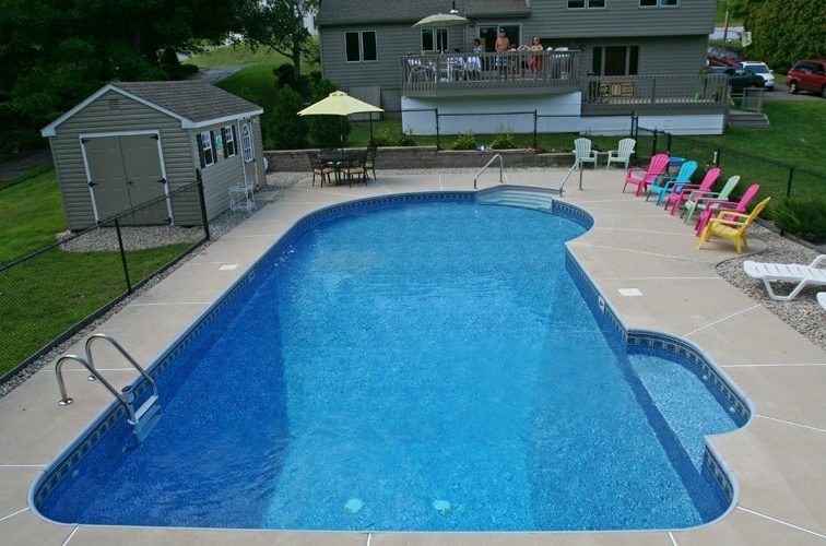 12A Keyhole Inground Pool - Alford, MA