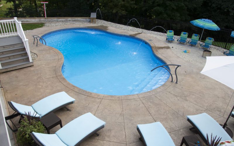 12A Mountian Pond Inground Pool - West Stockbridge, MA