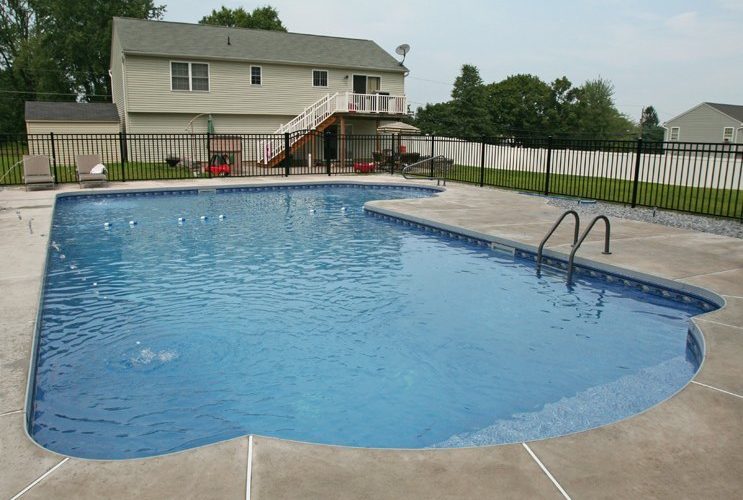 2B True L Inground Pool - Great Berrington, MA