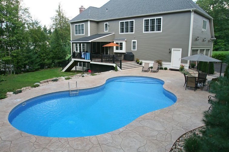 32D Mountain Pond Inground Pool - Stockbridge, MA