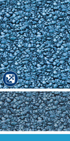 Sandpebble pool liner replacement - Longmeadow, MA